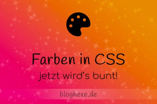 Farben in CSS