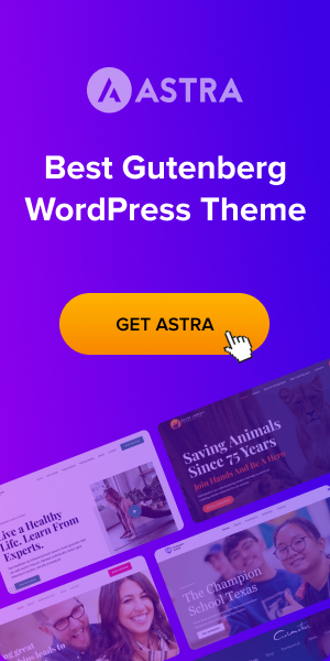 Astra - WordPress-Theme