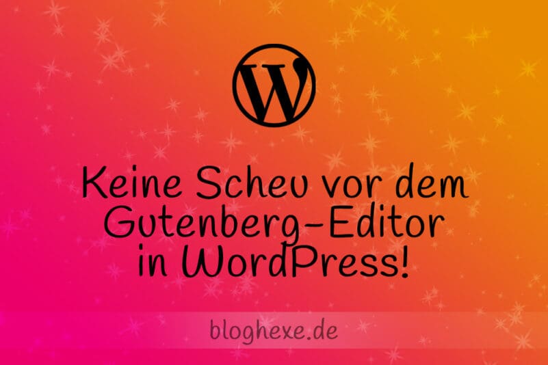 Der Gutenberg-Editor in WordPress