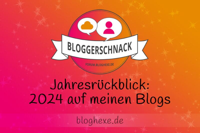 Jahresrückblick - 2024 auf meinen Blogs