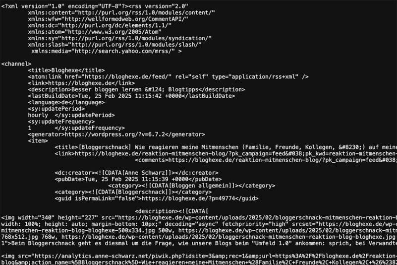 Was ist eigentlich ein RSS-Feed? 4 RSS-Feed in WordPress
