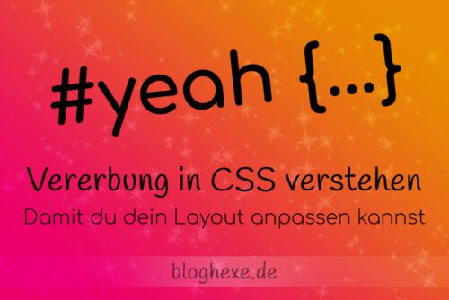 Vererbung in CSS