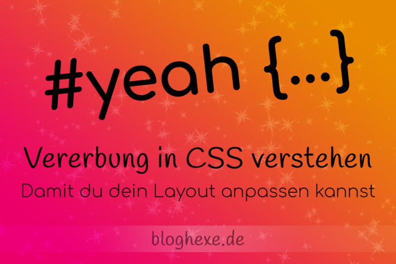 Vererbung in CSS