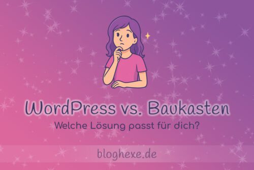 WordPress vs. Baukasten-Webseite