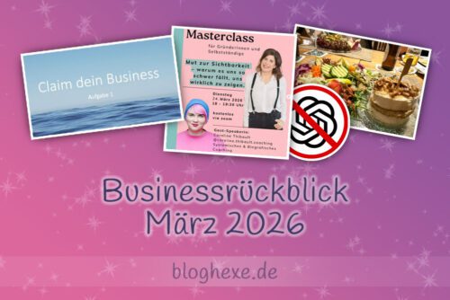 Businessrückblick März 2026