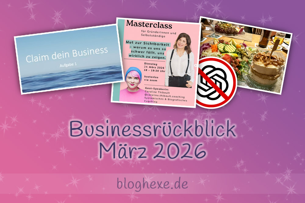 Businessrückblick März 2026